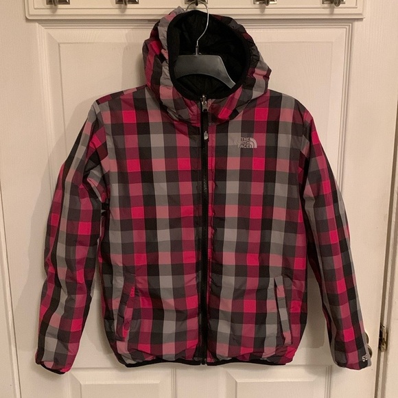 The North Face Other - The North Face Puffer Jacket 2in1 Coat Reversible Vintage Black and Pink 550